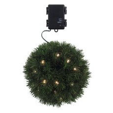 Fir Ball with 35 LED, 20cm, Outdoor-Use