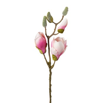 Magnolienzweig, 43 cm, rosa