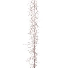 Artificial thorn garland 1/poly, 184cm, pink