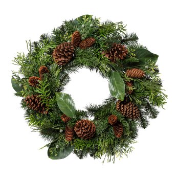 Mix fir wreath, 62cm
