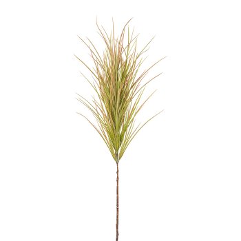 Grass-branch 1/poly, 79cm, green-pink, 1 pc