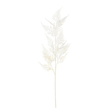 Asparagus branch, 85cm, cream
