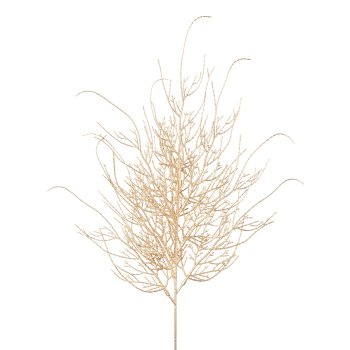 Cypress branch 1/poly, 53cm, champagne, 1/pc.