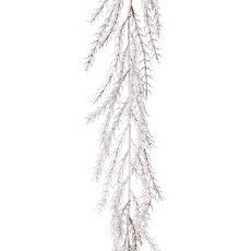 Brauer-Fichtengirlande mit Schnee 1/Poly, 185 cm, schnee, 1/Stck
