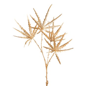 Aralia x 4, 66cm, gold,