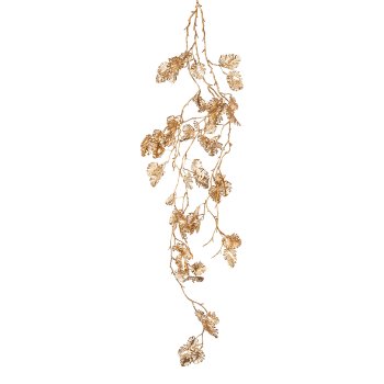 Splitphilo hanging branch, 118 cm, gold,