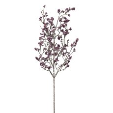 Berry branch 1/poly, 48cm, purple