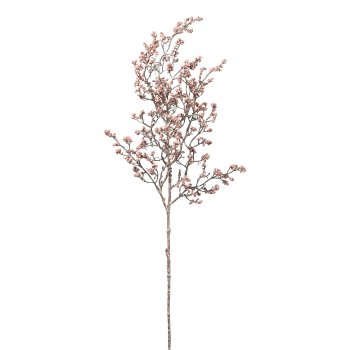 Berry branch 1/poly, 70cm, mauve