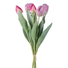 Tulip waistband x 5, 49cm, pink mix