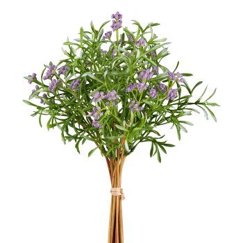 Berries/mini leaf bunch, 32cm, lilac