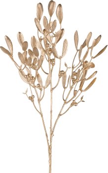 Mistletoe, 69cm, gold