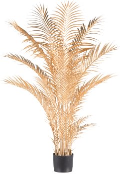 Palm tree metallic, 145cm, gold