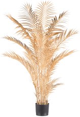 Palm tree metallic, 145cm, gold