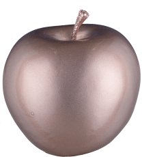 Apfel, 6,5cm, rosegold