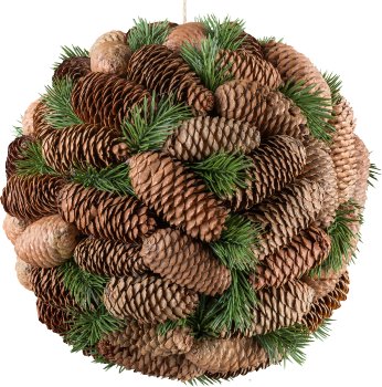 Cone ball, 21cm, natural