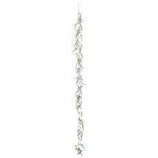 Antler fern garland, 143cm, grey