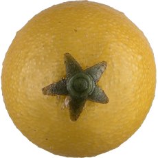Lemon, 3.5x3.5x4.5cm, yellow