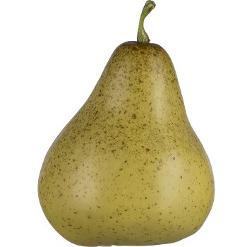 Pear, 8x7.5x9cm, light green