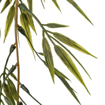 Bamboo garland, 193cm, green