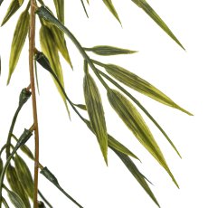 Bamboo garland, 193cm, green