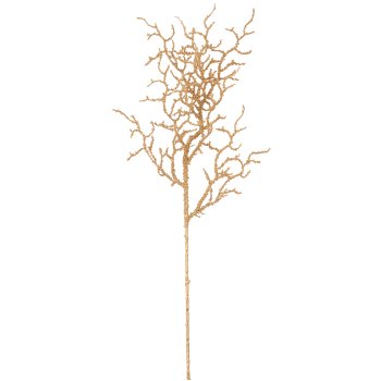 Korallenzweig, 78cm, gold