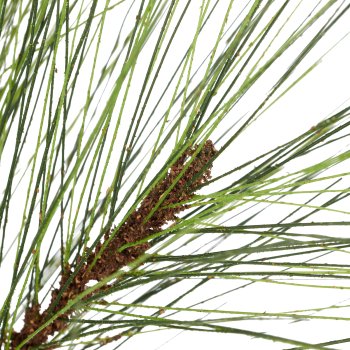 Silk pine branch, 119cm, green
