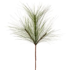 Silk pine branch, 119cm, green