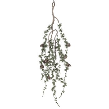 Zedernhänger white washed, 68cm, grün