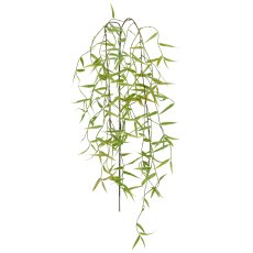 Bamboo hanging branch, 138cm, green