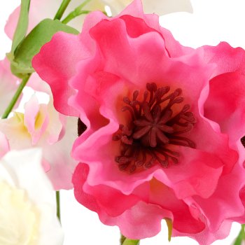 Mohn-Mix-Bund x3, 50cm, rosa