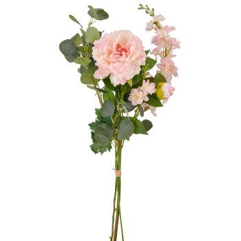 Päonie-Mix-Bund x3, 80cm, rosa