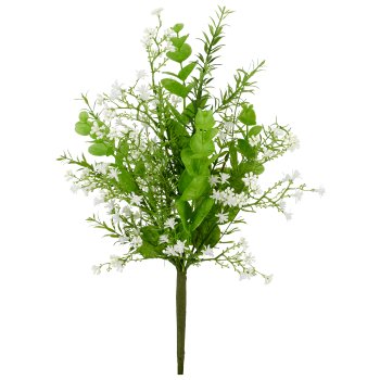 Jasminstrauß, 1/Poly, 46cm, weiß