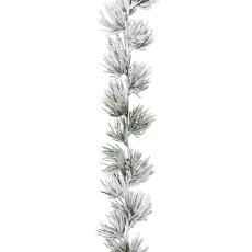 Pine garland with snow, 180cm
