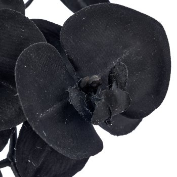 Phalaenopsis 3D-print x 4, 42cm, schwarz, Real Touch