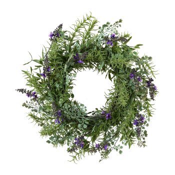Lavender Wreath, 44 cm