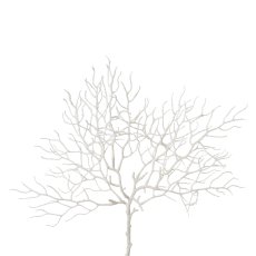 Coral branch, 44cm, white