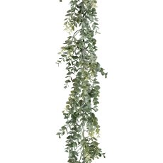 Eukalyptusgirlande, 180cm, grau-grün