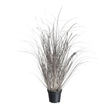 Artificial grass in pot, 60 cm, champagne