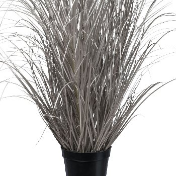 Artificial grass in pot, 93 cm, champagne