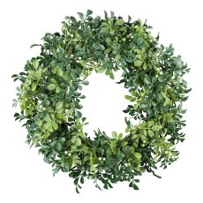 Privet leaf wreath with