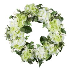 Hydrangea wreath, 45 cm,