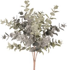 Eucalyptus bush, 46cm, grey