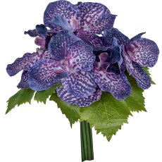 Vanda bouquet, 30cm, lilac