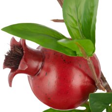 Pomegranate branch, 94cm, red