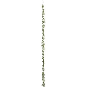 Koniferengirlande mit Zapfen, 180cm, grün