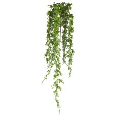 Conifer hanging branch with cones, 91cm, green