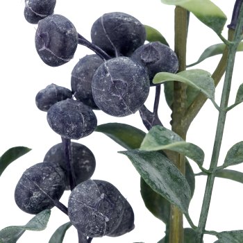 Blaubeerenzweig, 56cm, blau