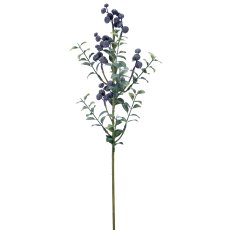 Blaubeerenzweig, 56cm, blau