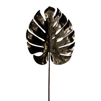 Splitphilo Leaf, 75cm, Antique Silver