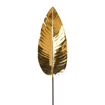 Strelitzia leaf, 100cm, Old Gold